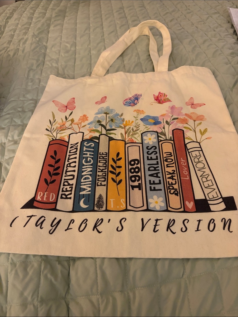 Taylor Swift album canvass tote bag New condition inspired by Taylor’s Version.